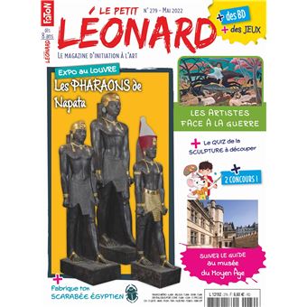 Le Petit Léonard n°279 : Les Pharaons noirs - Mai 2022
