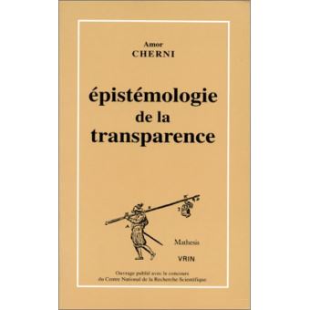 Épistemologie de la transparence