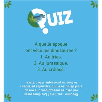 Quiz 100% Dinosaures NE