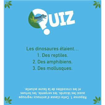 Quiz 100% Dinosaures NE