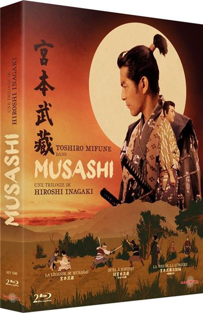 Coffret La Trilogie Musashi Blu-ray
