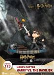 Figurine D-Stage Harry Potter et la Chambre des secrets Harry contre Le Basilic