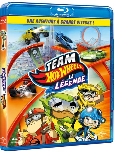 Team Hot Wheels, la légende Blu-Ray