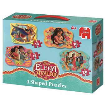 DISNEY ELENA OF AVALOR - 4 SHAPED PUZZLES - Puzzle - Achat & prix | fnac