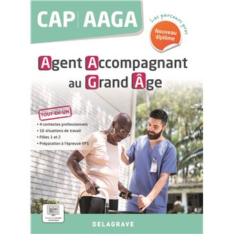 Les Parcours Pros CAP Agent Accompagnant du Grand Âge (AAGA) (2024) - Pochette élève