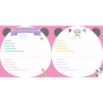 Le petit journal de ma super vie (spécial panda)