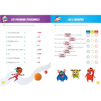 Les super-héros de la conjugaison