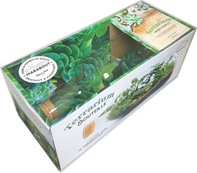 Coffret Terrarium bouteille -  Collectif - Boîte ou accessoire