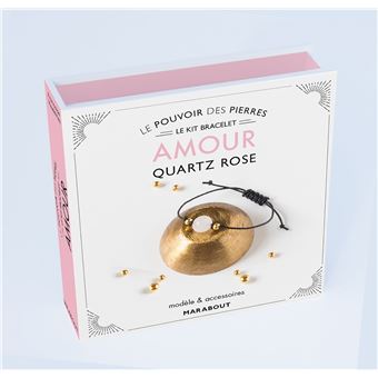 Kit Bracelet - Le pouvoir des pierres - Amour Quartz rose