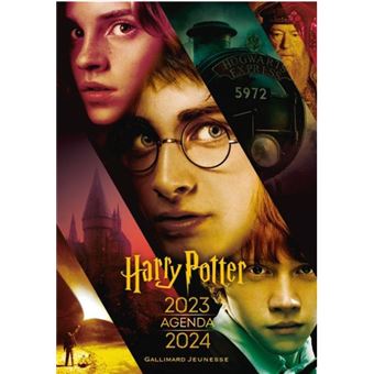 Frigobloc Mensuel 2024 Harry Potter (de sept. 2023 à déc. 2024) de Play Bac