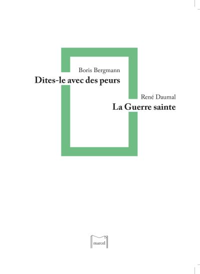 Dites-le avec des peurs, La guerre sainte