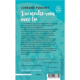 J'ai rendez-vous avec toi