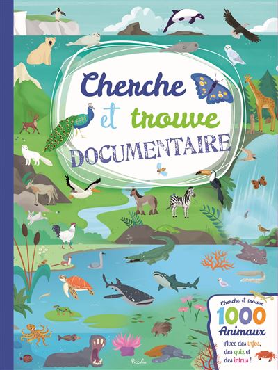 Documentaire 1000 animaux -  Collectif - cartonné