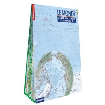 Monde 1/31.000.000   carte politique et physique (format XXL, laminée)