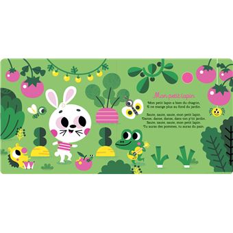 Mes comptines animaux - livre avec puces sonores