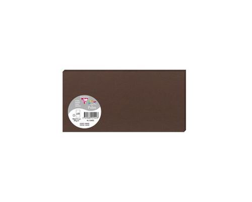 Pack de 25 cartes Pollen 106 x 213 mm Marron