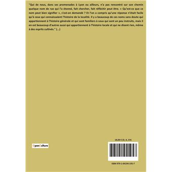 Les rues de Lyon en 1902