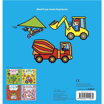 100 images d'engins à colorier