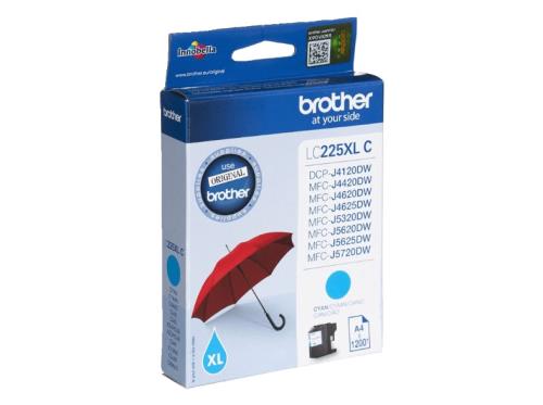 Cartouche d'encre Brother LC225XLCBP Cyan