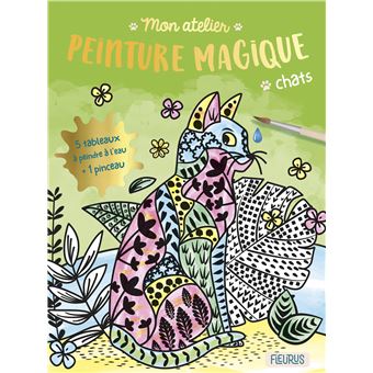 Mon atelier peinture magique - Chats