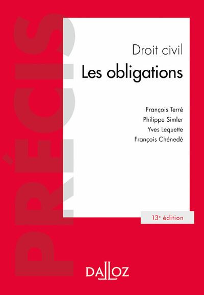 Droit civil Les obligations - François Terré - broché