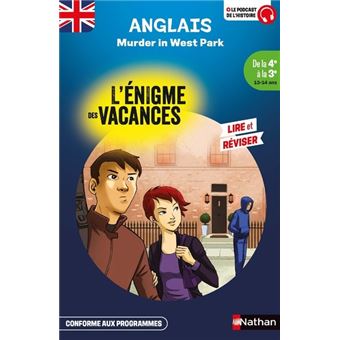 Murder in West Park / des romans-jeux pour réviser : de la 4e à la 3e, 13-14 ans