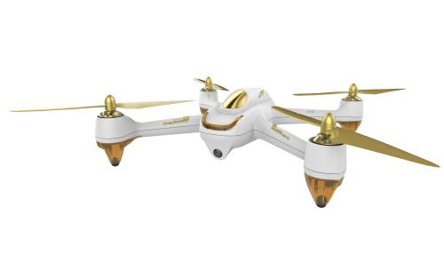 Drone Hubsan H501S X4 FPV Blanc et Or