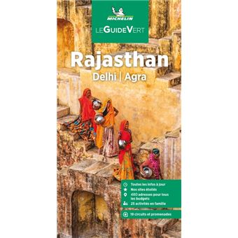 Guide Vert Rajasthan Michelin. Delhi, Agra