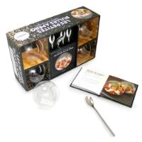 Coffret 750g apero dinatoire verrines cuilleres bouchees Coffret avec 4  verrines, 4 coupelles en céramique et 4 cuillères - Boîte ou accessoire -  Collectif - Achat Livre