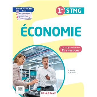 Le programme en situations - Économie 1re STMG (2023) - Pochette élève