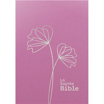 The Holy Bible - Segond 1910 - Purple imitation leather