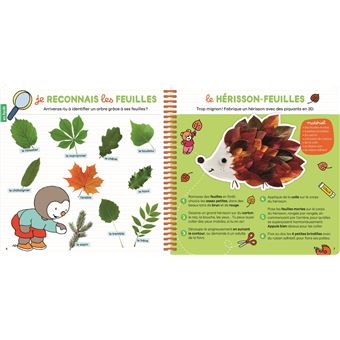 Mes activités nature super simples T'choupi