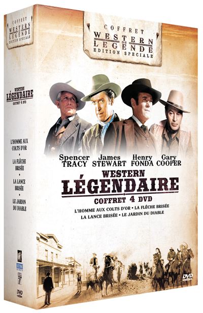 Coffret Westerns américains 4 films DVD