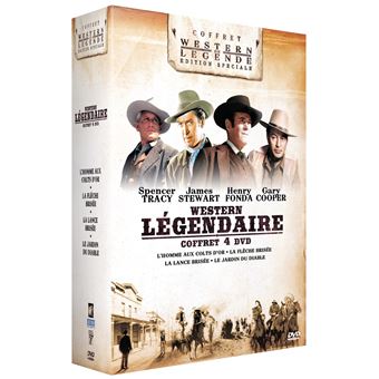 Coffret Westerns américains 4 films DVD