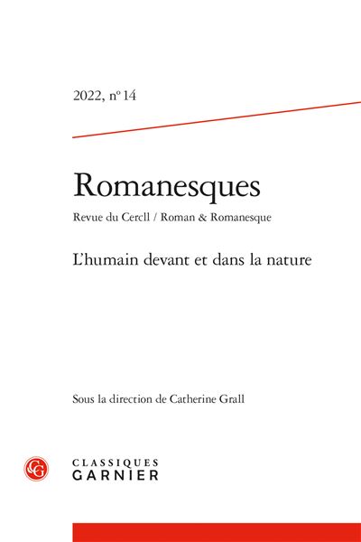 Romanesques L'humain devant et dans la nature 2022 - Chr