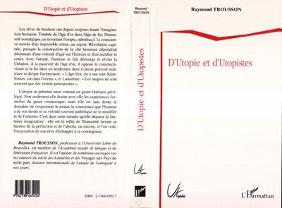 D'utopie et d'utopistes - Raymond Trousson - broché