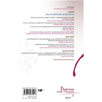 PCP 31 - Jeu et méthodes projectives