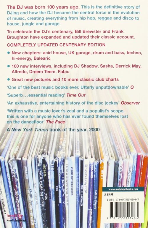 Last Night A Dj Saved My Life Poche Bill Brewster Achat Livre Fnac