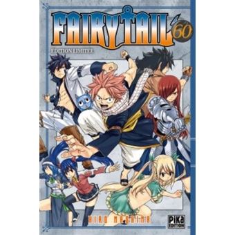 Fairy Tail Edition Limitee Tome 60 Fairy Tail Hiro Mashima Hiro Mashima Hiro Mashima Broche Achat Livre Fnac