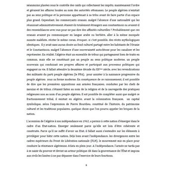 La France a-t-elle créé la nation algérienne ?