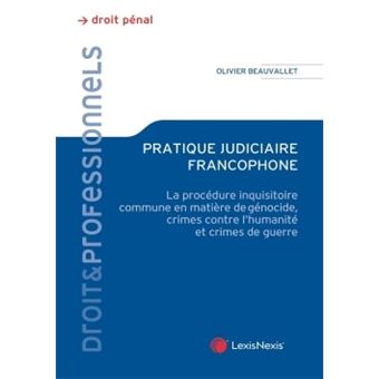 Pratique judiciaire francophone