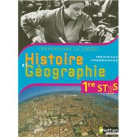 Histoire Géographie 1re ST2S Livre de l'élève Comprendre le monde Livre de l'élève