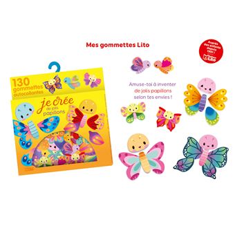 Je crée de jolis papillons