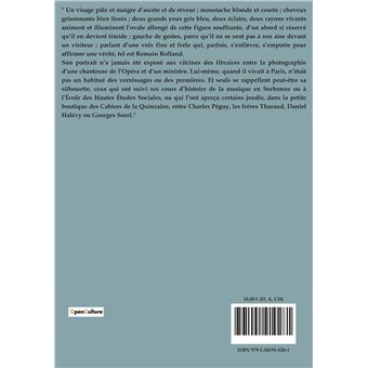 Romain Rolland, sa vie, son oeuvre