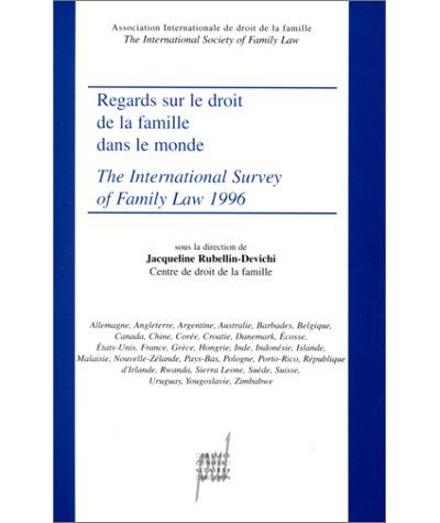 Regards sur le droit de la famille dans le monde