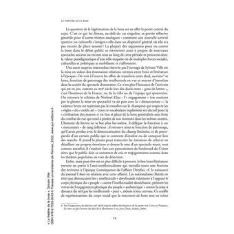 Le théâtre de la boxe