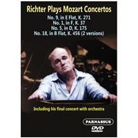 Richter joue Mozart : Concertos pour piano numéros 1, 5, 9, 18