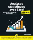 Analyses statistiques avec Excel 2021 Pour les Nuls