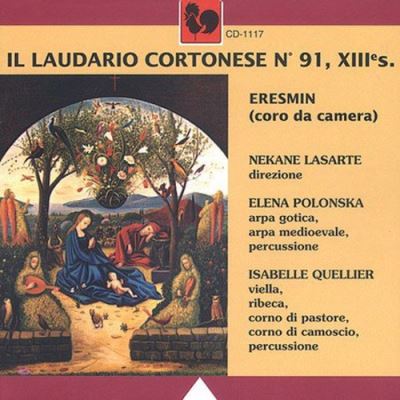 Laudario cortonese 91 vocal music 13th ctry/var