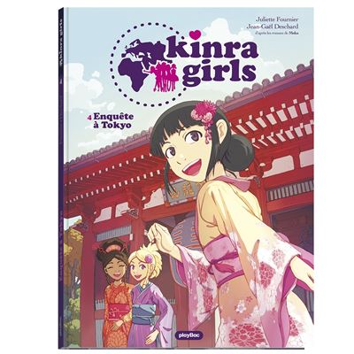 Couverture de Kinra Girls n° 4 Enquête à Tokyo